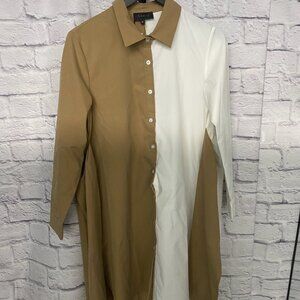 Gracia Two-Tone Dress